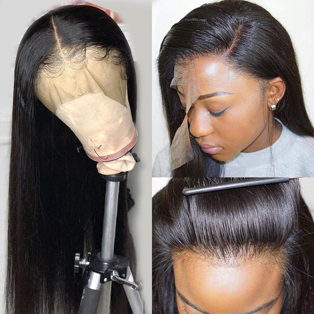 straight wig hairstyles