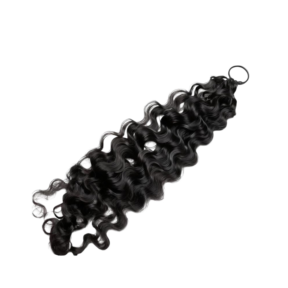 Human Crochet Hair Deep Wave