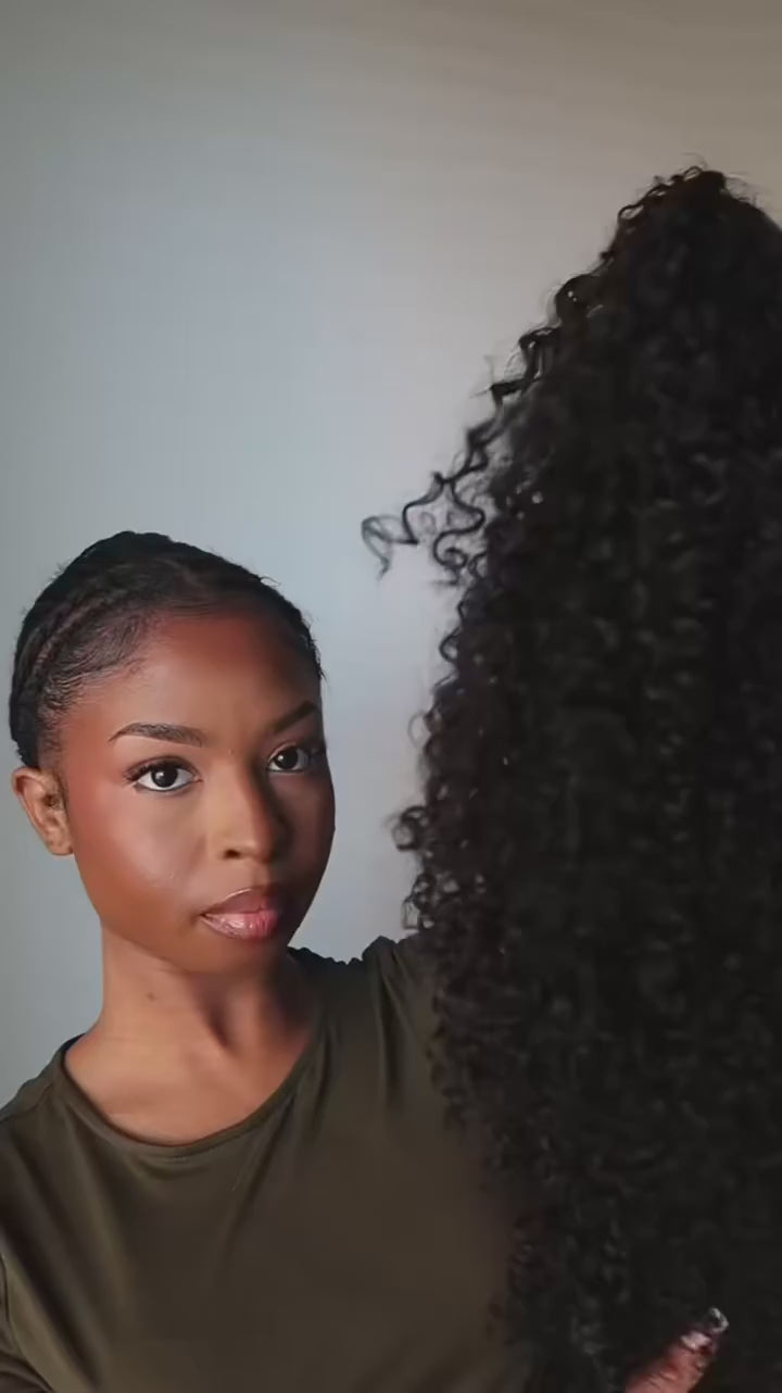 3 In 1 Half Wig