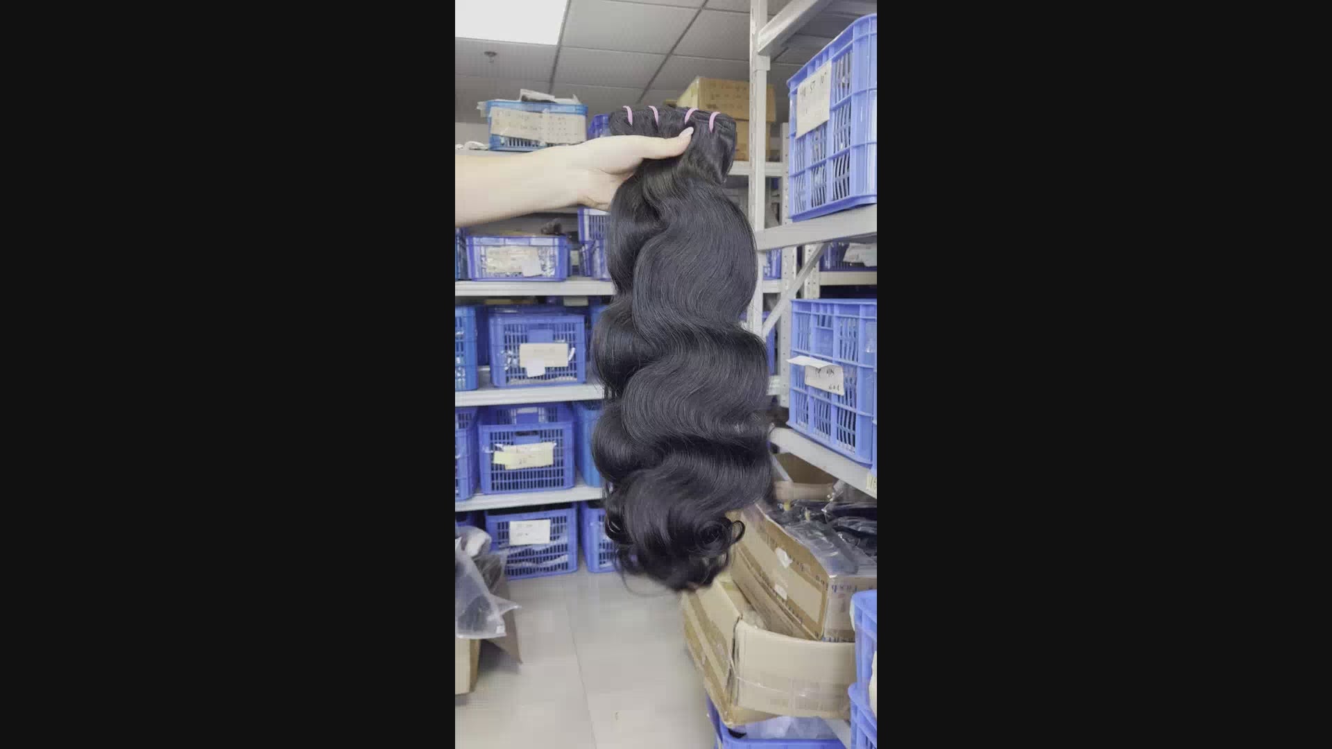 Double-drawn Vietnamese hair