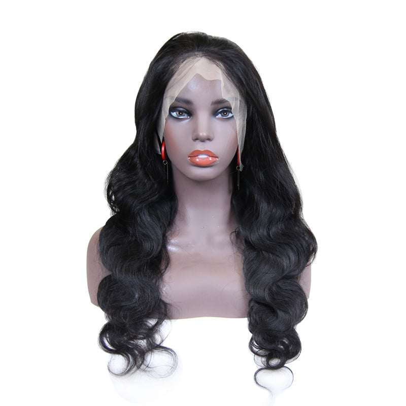 body wave lace front wig