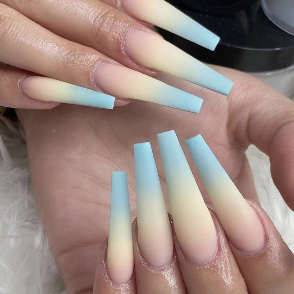 24 Pcs Long False Nails For One Set . Buy 5 Get 1 Free .Code is : Nails05
