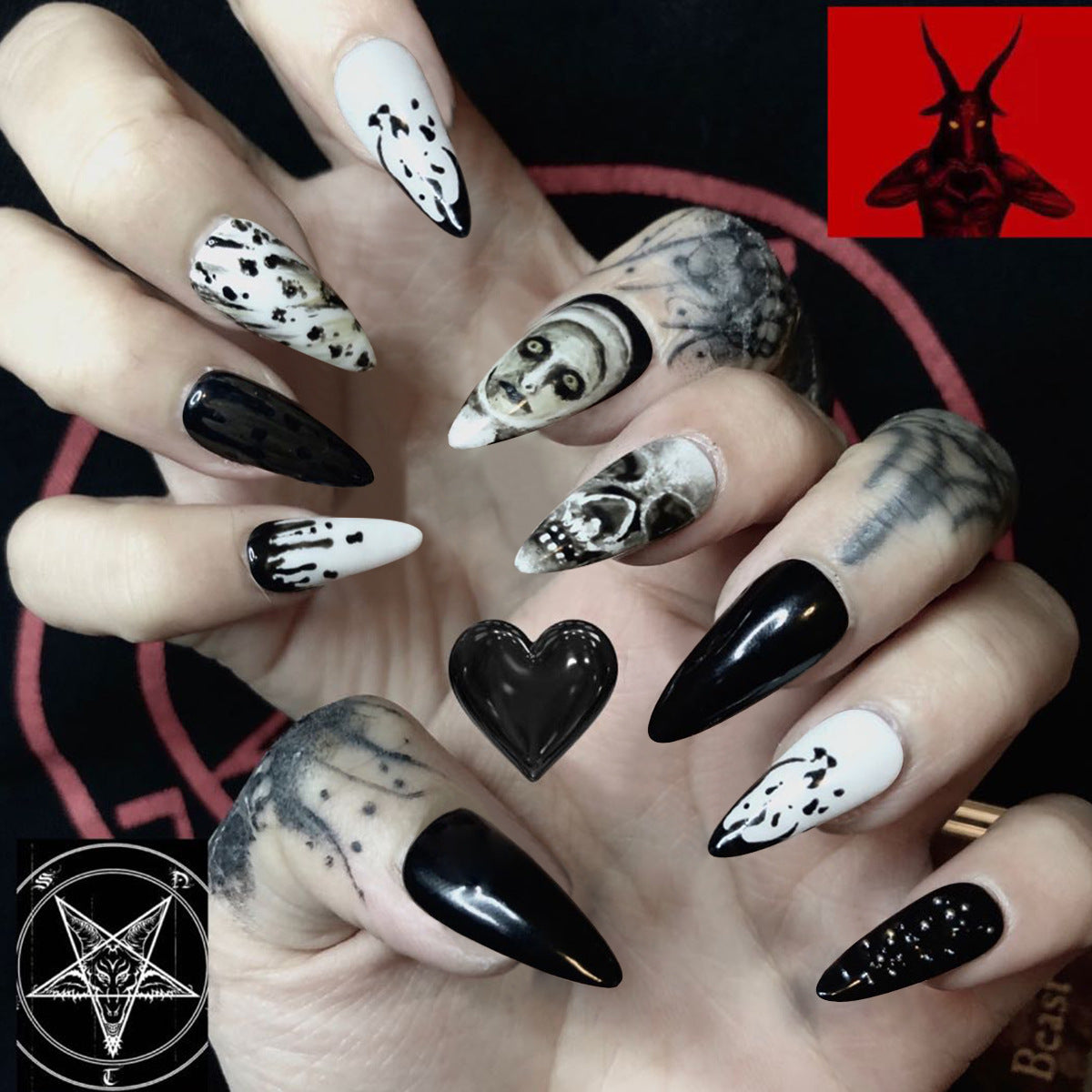 24 Pcs Short False Nails For One Set . Buy 5 Get 1 Free .Code is : Nails05