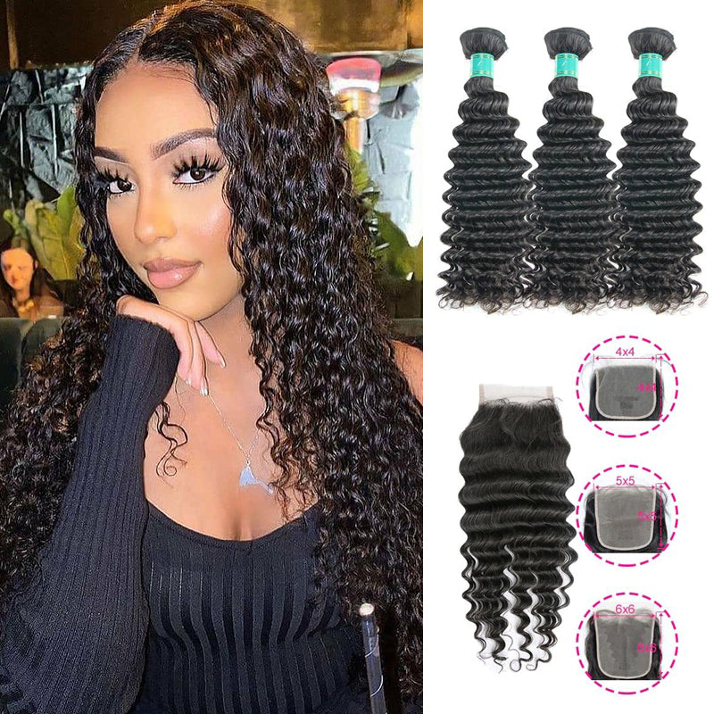 cheap bundles with closure