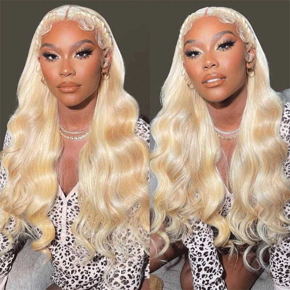Platinum #613 Blonde Tape Hair 4 Bundles (80pcs) for a package