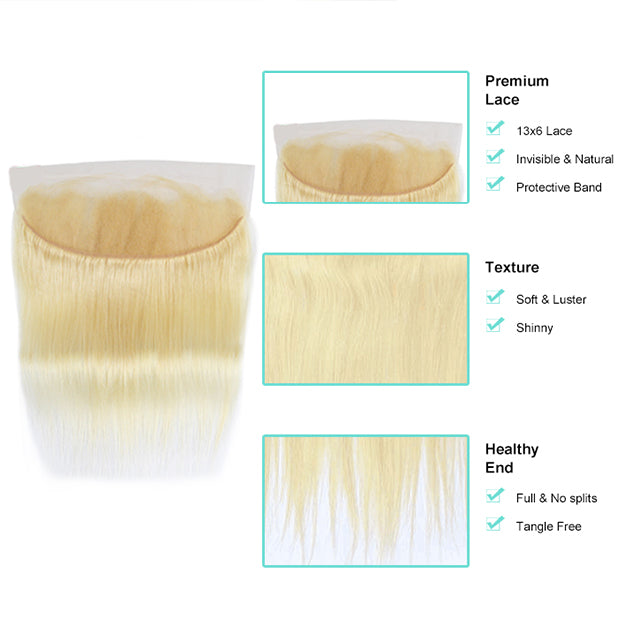 613 transparent lace frontal