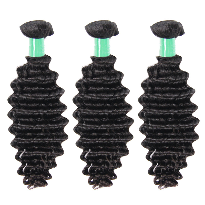 brazilian deep wave 16 inch length hair