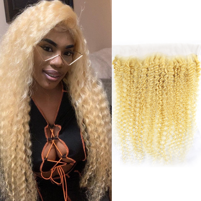 Yellow Band 613 13X4 HD/Transparent Deep Wave Lace Frontal