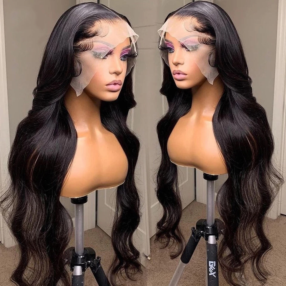 Body wave lace front wig