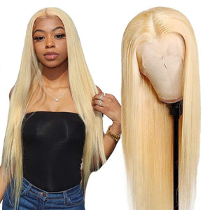 613 Straight 13" X 4" Lace Frontal Wigs