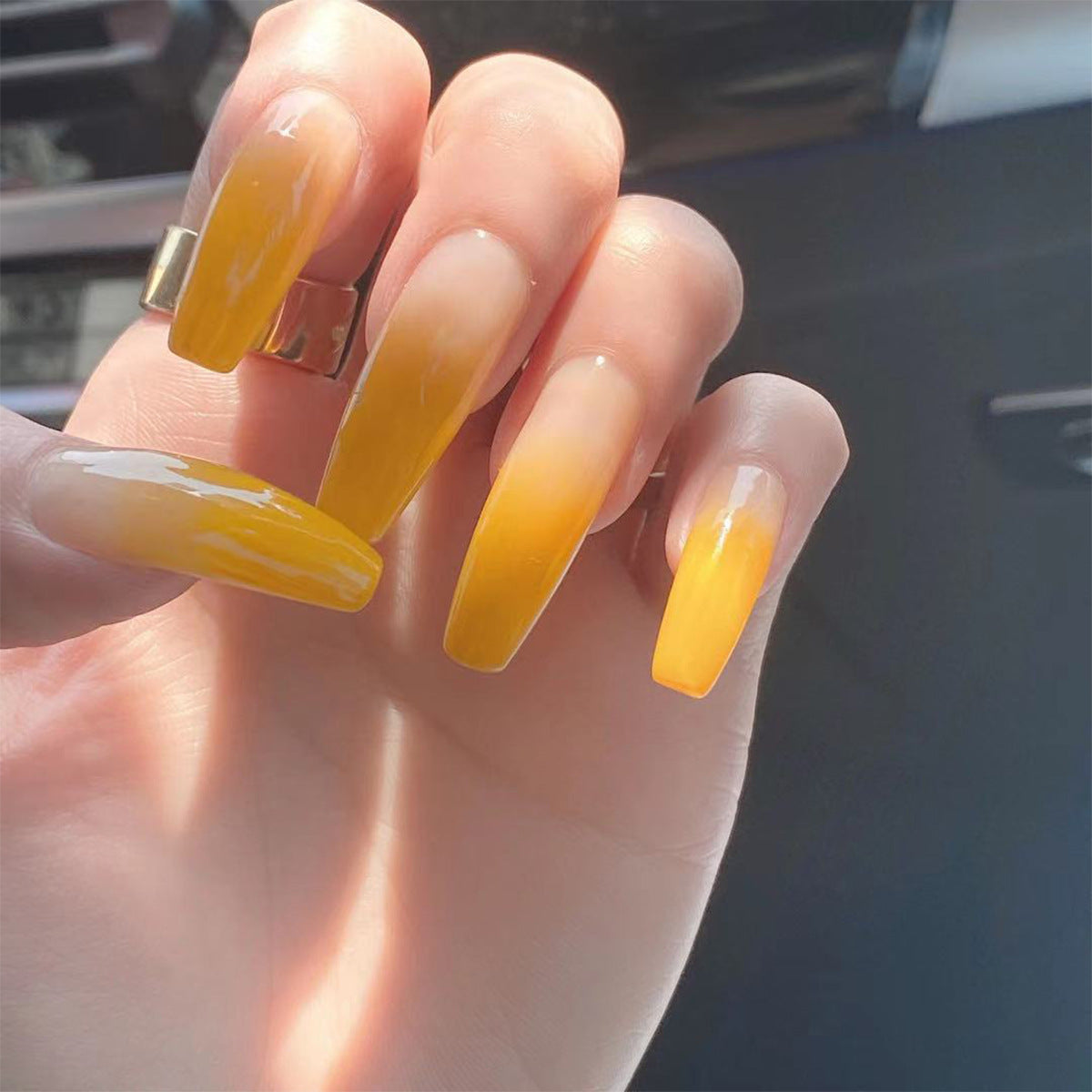 24 Pcs Long False Nails For One Set . Buy 5 Get 1 Free .Code is : Nails05