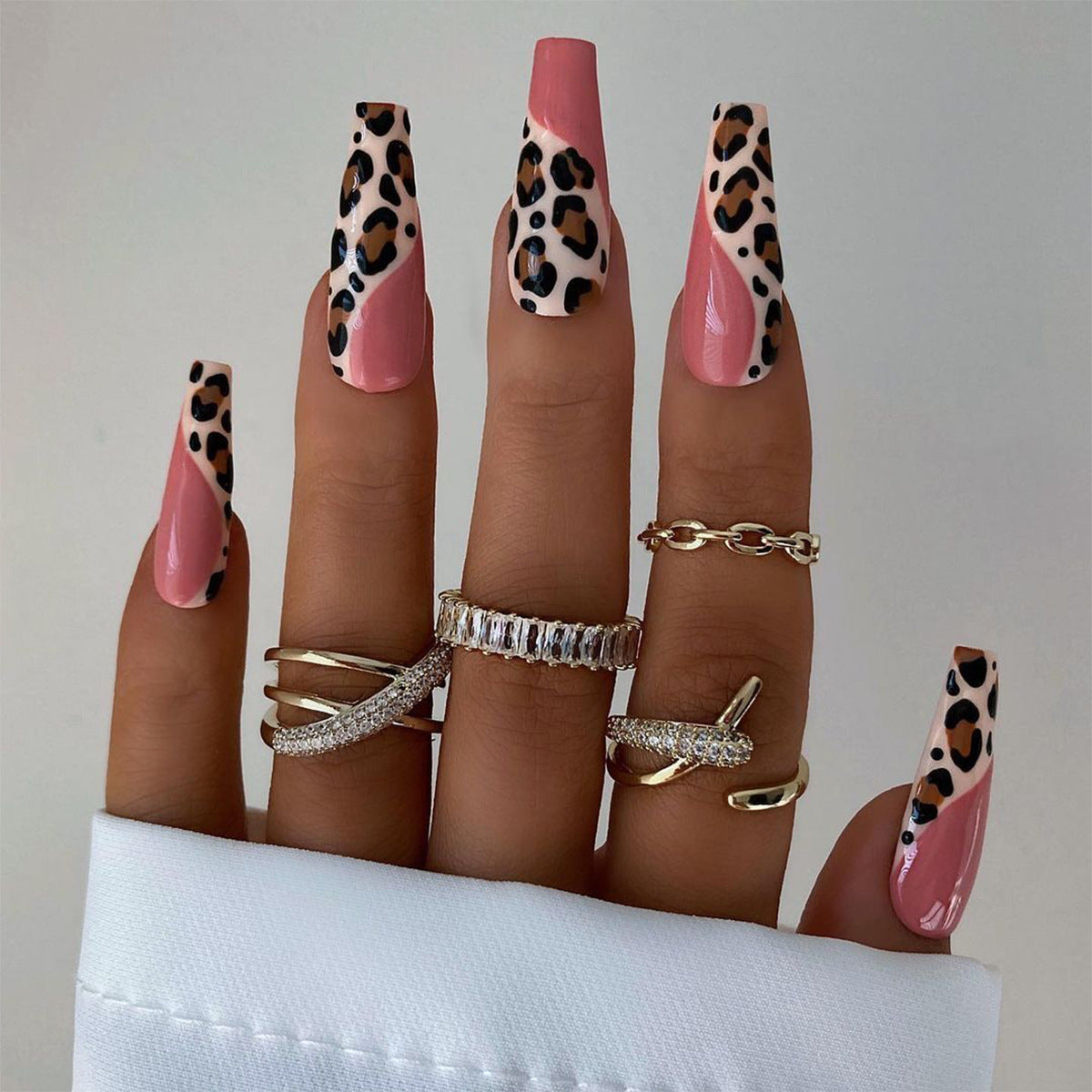 24 Pcs Long False Nails For One Set . Buy 5 Get 1 Free .Code is : Nails05