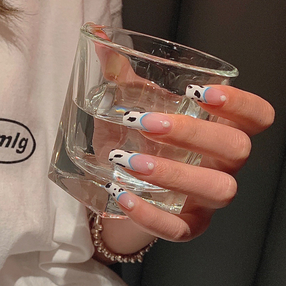 24 Pcs Short False Nails For One Set . Buy 5 Get 1 Free .Code is : Nails05