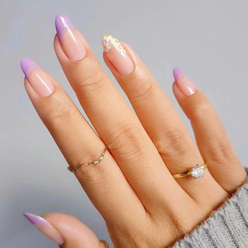 24 Pcs Short False Nails For One Set . Buy 5 Get 1 Free .Code is : Nails05