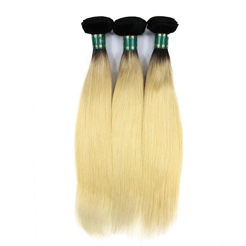 brazilian color  blonde ombre hair