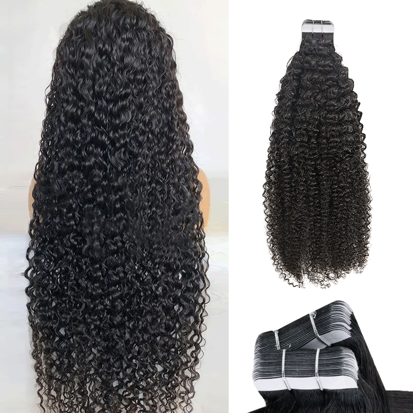 Tape Hair 3 Bundles (60pcs) for a package