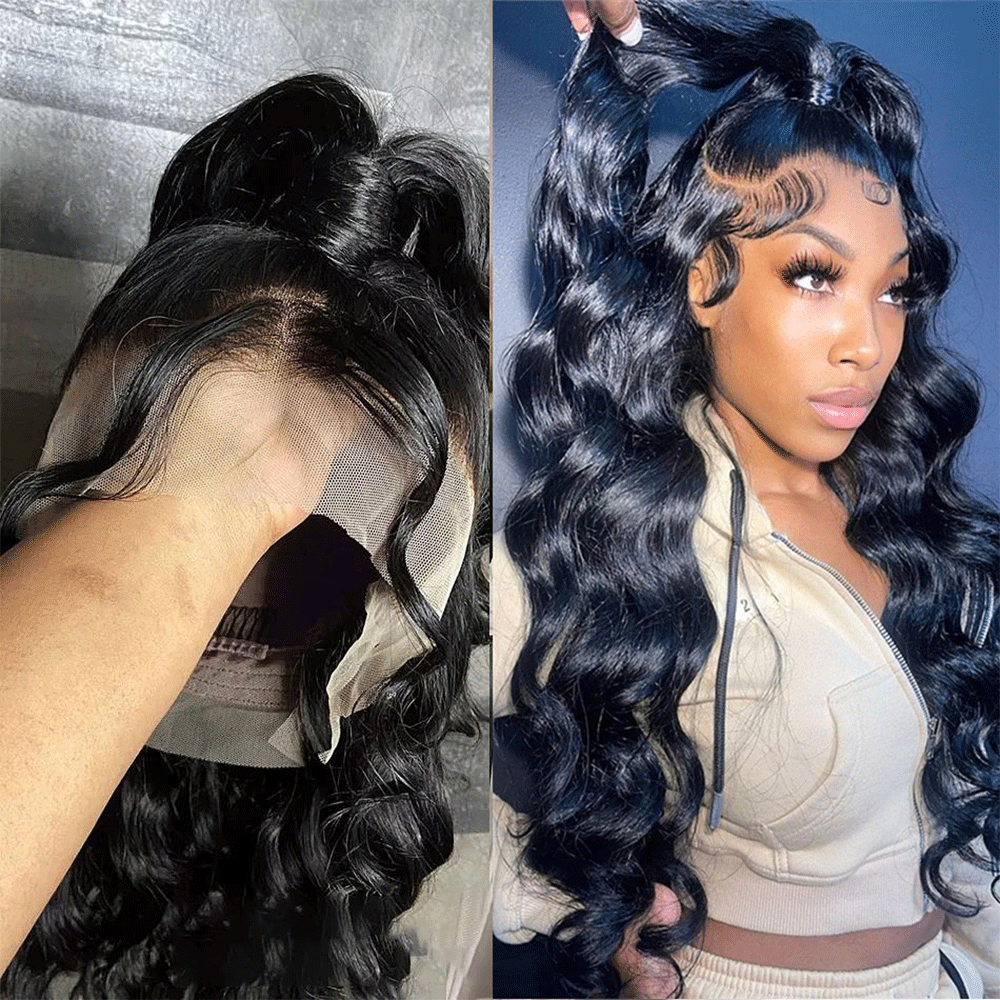 360 Full Lace Wigs Human Hair with baby hair 