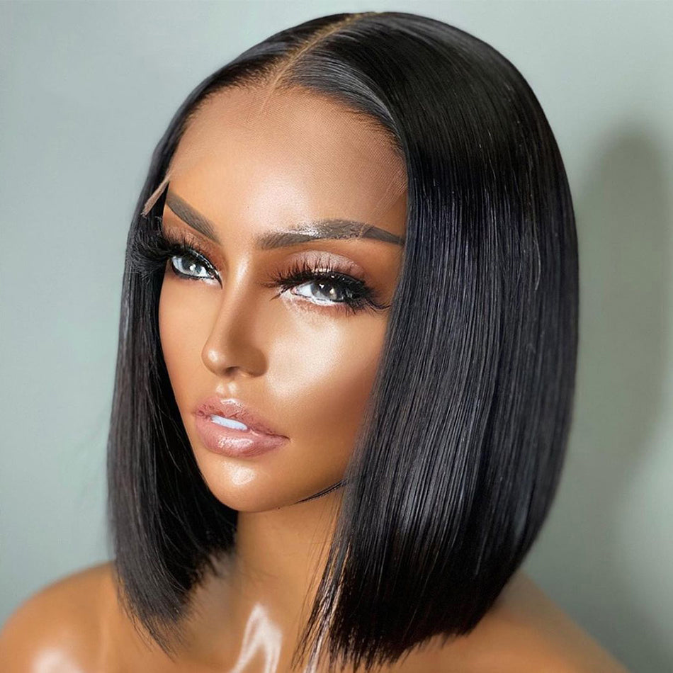 bone straight bob wig
