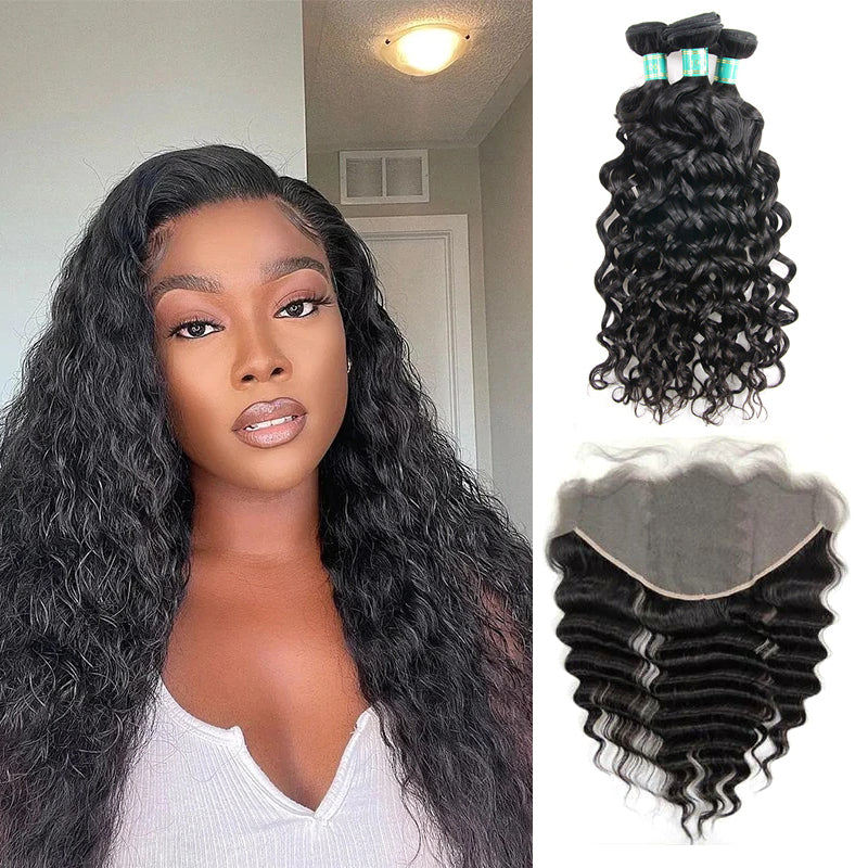 13x6 frontal water wave with bundles